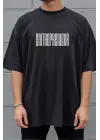SBRD- Unisex Oversize 24/1 Penye Dtf Baskılı Tişört - Dtf297