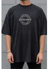 SBRD- Unisex Oversize 24/1 Penye Dtf Baskılı Tişört - Dtf299
