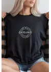 SBRD- Unisex Oversize 24/1 Penye Dtf Baskılı Tişört - Dtf299