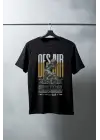 SBRD- Unisex Oversize 24/1 Penye Dtf Baskılı Tişört - Dtf74