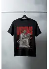SBRD- Unisex Oversize 24/1 Penye Dtf Baskılı Tişört - Dtf77
