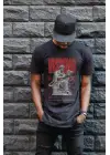SBRD- Unisex Oversize 24/1 Penye Dtf Baskılı Tişört - Dtf77