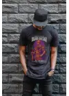 SBRD- Unisex Oversize 24/1 Penye Dtf Baskılı Tişört - Dtf80