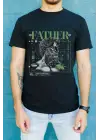 SBRD- Unisex Oversize 24/1 Penye Dtf Baskılı Tişört - Dtf84