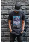 SBRD- Unisex Oversize 24/1 Penye Dtf Baskılı Tişört - Dtf85