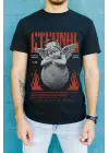 SBRD- Unisex Oversize 24/1 Penye Dtf Baskılı Tişört - Dtf86