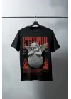 SBRD- Unisex Oversize 24/1 Penye Dtf Baskılı Tişört - Dtf86