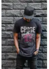 SBRD- Unisex Oversize 24/1 Penye Dtf Baskılı Tişört - Dtf89
