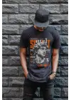 SBRD- Unisex Oversize 24/1 Penye Dtf Baskılı Tişört - Dtf90