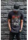SBRD- Unisex Oversize 24/1 Penye Dtf Baskılı Tişört - Dtf92