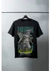 SBRD- Unisex Oversize 24/1 Penye Dtf Baskılı Tişört - Dtf93