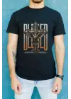 SBRD- Unisex Oversize 24/1 Penye Dtf Baskılı Tişört - Dtf94