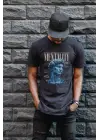 SBRD- Unisex Oversize 24/1 Penye Dtf Baskılı Tişört - Dtf95
