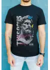 SBRD- Unisex Oversize 24/1 Penye Dtf Baskılı Tişört - Dtf98
