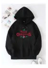 SBRD- Yılbaşı Merry Chrıstmas Sweatshirt & Hoodie - Siyah