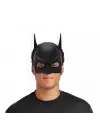 Siyah Renk Çocuk Boy Arkadan Lastikli Batman Maskesi A Kalite  20x14 cm