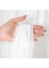Soft Beyaz Renk Duvar ve Kapı Perdesi İthal 100x200 cm
