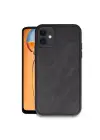 STRMN- Apple İphone 11 Kılıf Aras Deri Kapak - Siyah