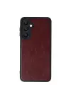 STRMN- Samsung Galaxy A16 5g Kılıf Aras Deri Kapak - Bordo