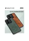 STRMN- Samsung Galaxy A26 Kılıf Aras Deri Kapak - Koyu Yeşil