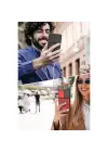 STRMN- Samsung Galaxy S22 Kılıf Pars Lens Yüzüklü Silikon - Yeşil