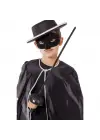 Zorro Kostüm Plastik Aksesuar Seti – Maske ve Kılıç (67 cm)