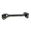 Antika Tarz Dekoratif Pirinç Çengeli - 13cm, Oksit