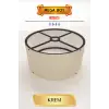 Krem Lambader Başlığı 35 CM Mega Boy