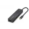 Type-c 3.2 Gen1 Hub Pd Hdmı 4K 5 Port 5 Gbps Siyah TUH305
