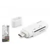 Type-c 3.2 Gen1 Kart Okuyucu Sd Microsd 5 Gbps Beyaz TC301