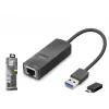 Usb 3.1 Usb Type-c Gen1 Ethernet Adaptör Gigabit Siyah LAN03