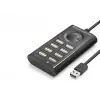 USB Hub 8 Port 480 Mbps 1 M Siyah HDX7052