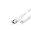 Usb Lightning Şarj Ve Data Kablosu 3.4A 20W 1 M - Beyaz ND1153
