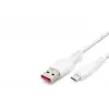 Usb Micro Usb Şarj Ve Data Kablosu 1 M - Beyaz ND1182