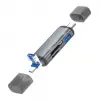 ZR286 Ads307 3 In 1 Type-C Card Reader