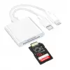 ZR636 Type-C Lightning Camera Storage Card Reader