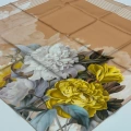 VAKKO DESENLİ İPEK EŞARP