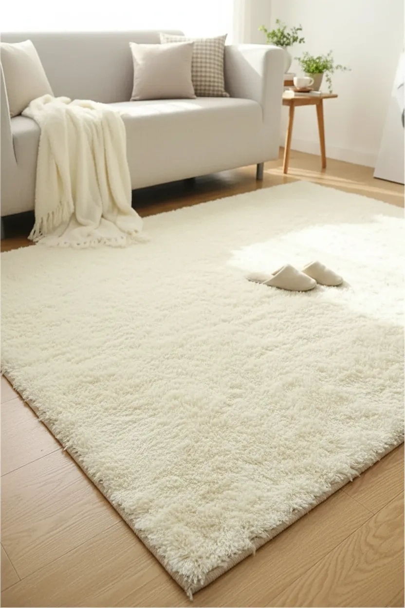 Yolluk Krem Kaymaz Taban Lüks Peluş