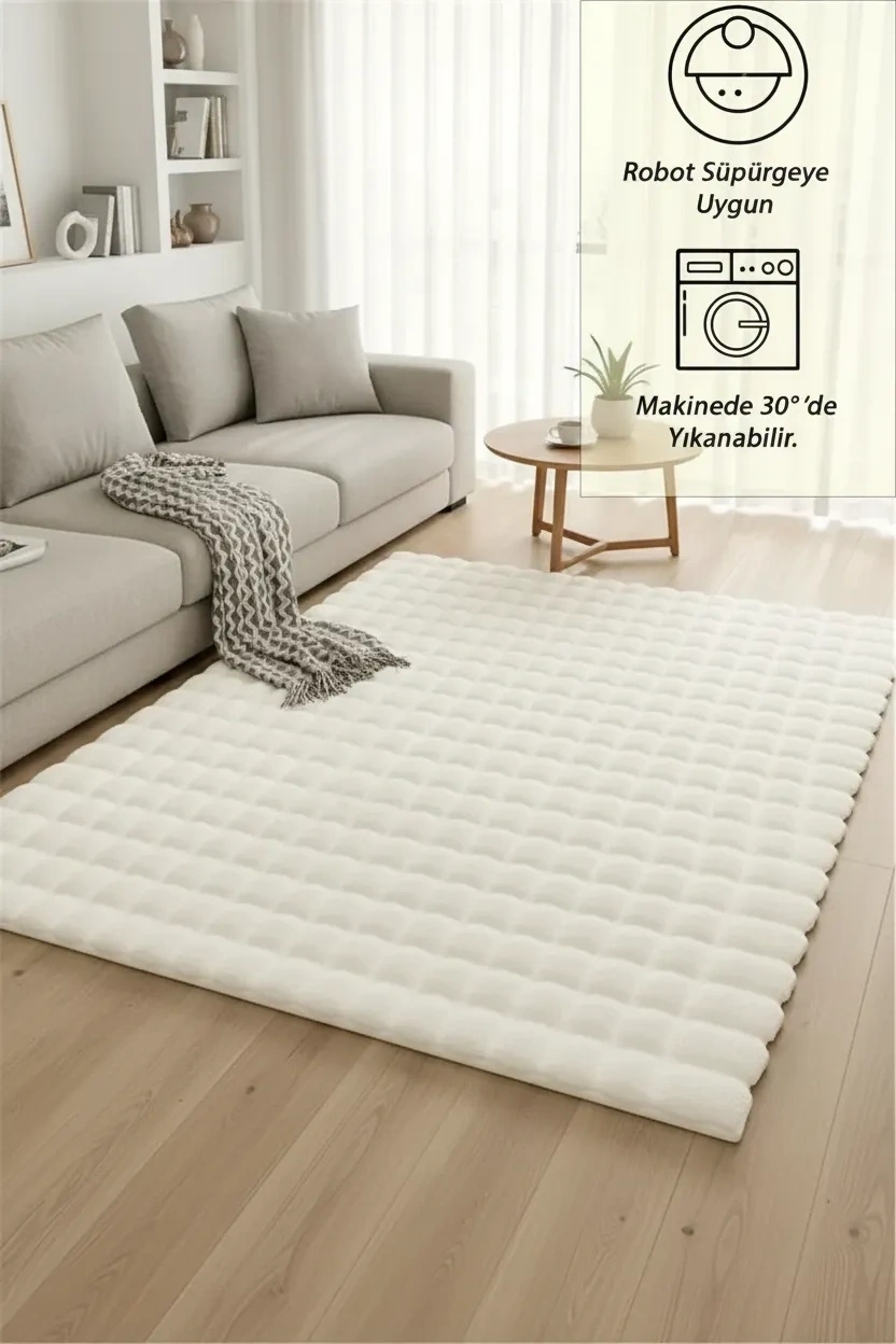 Yolluk Krem Kaymaz Taban Peluş Bubble
