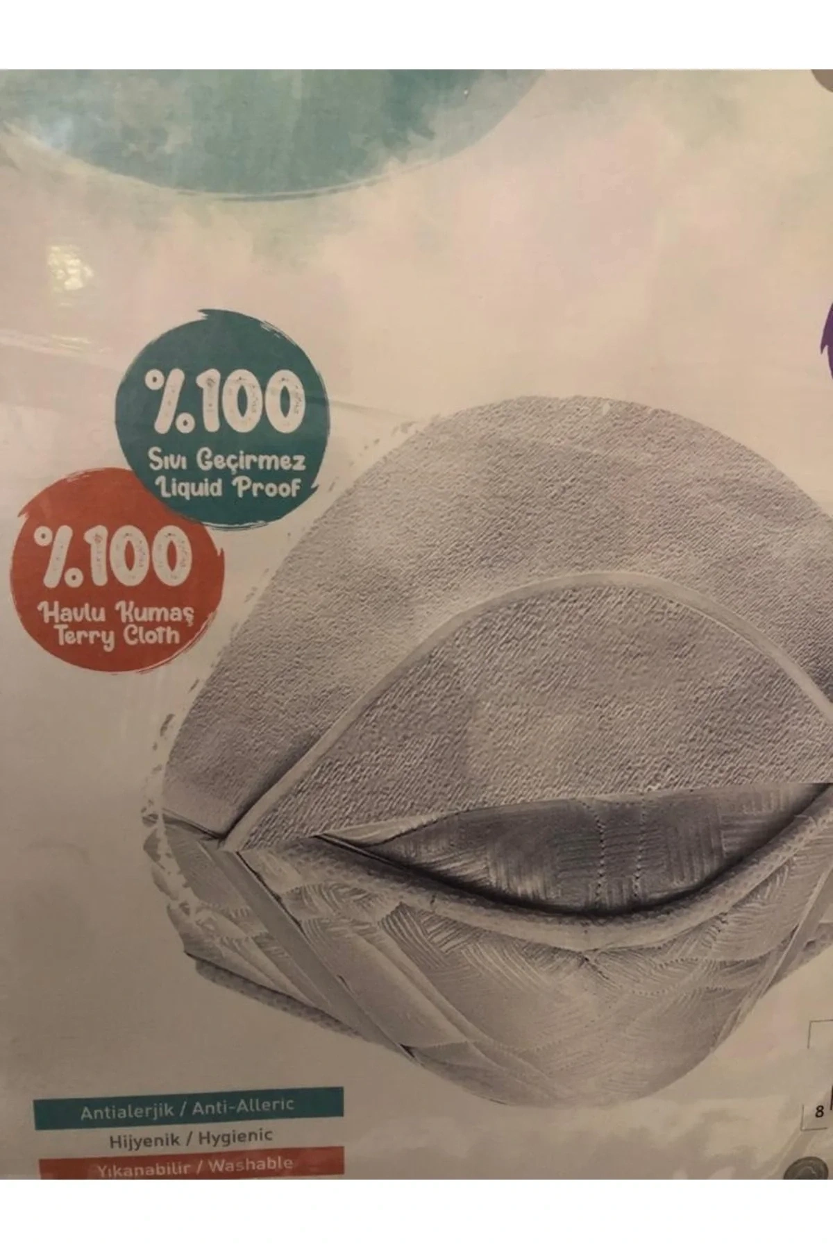 Bebek Yatağı Koruyucu Çarşaf Alez