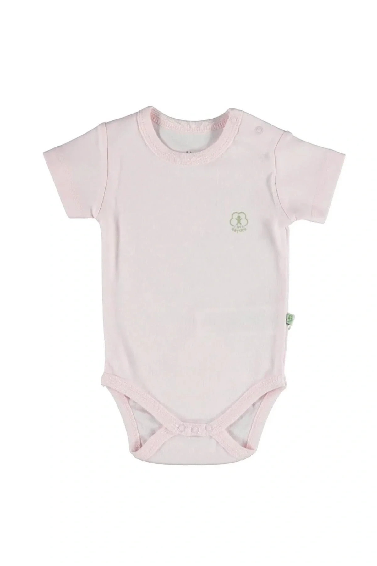 Biorganic Basic Nature Kısa Kol Body 56884 Pembe