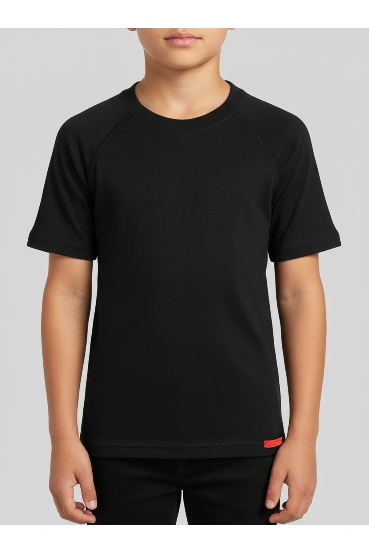 Çocuk Termal Tişört 2. Seviye 9267 - Siyah