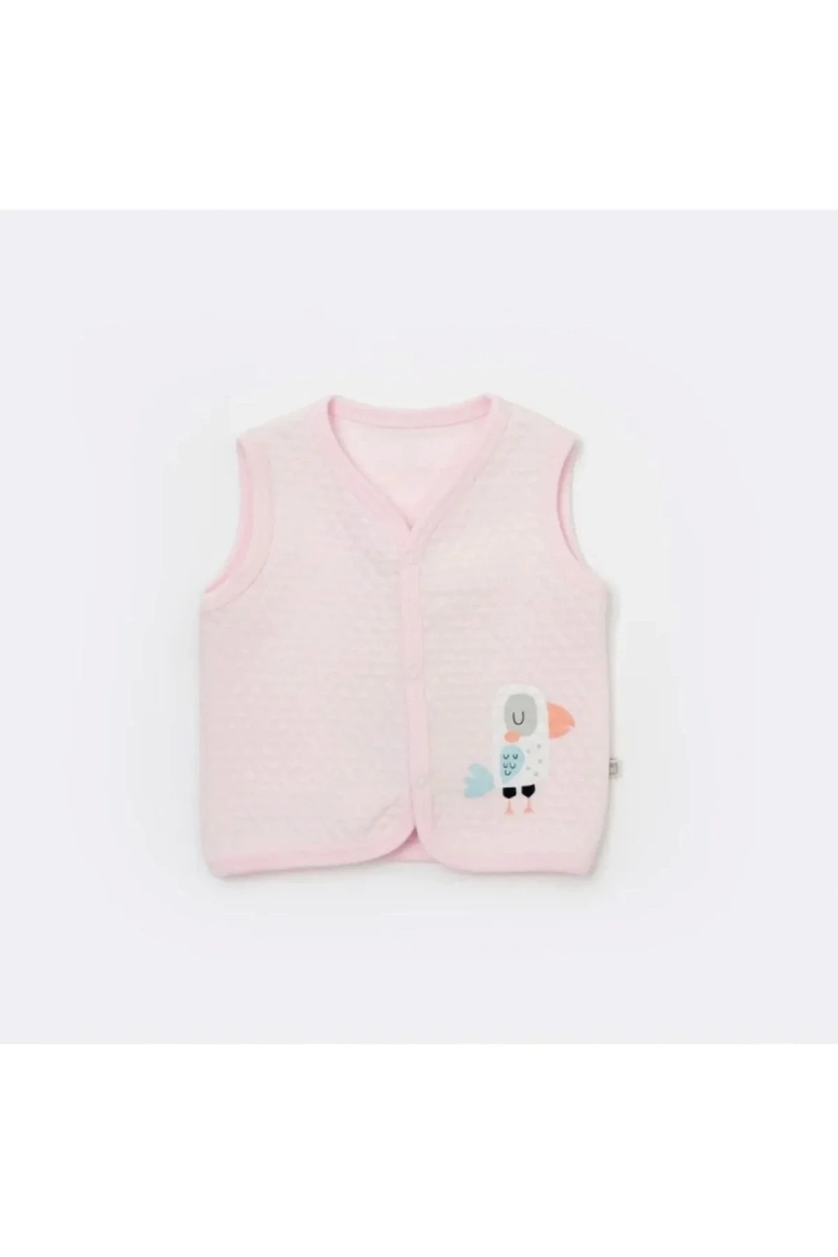 Colors Polly Kapitone Yelek 61481 Pembe