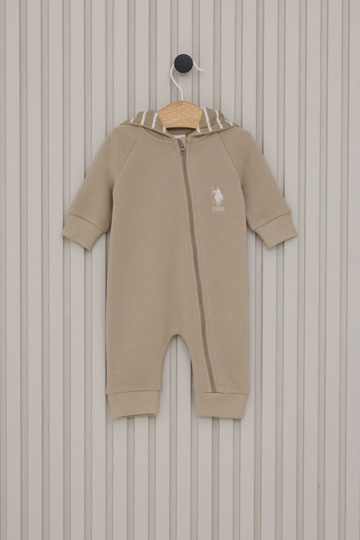 Erkek Bebek Kahverengi Tulum