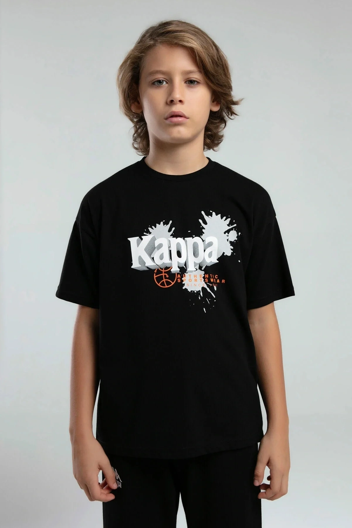 Erkek Çocuk Siyah Tişört