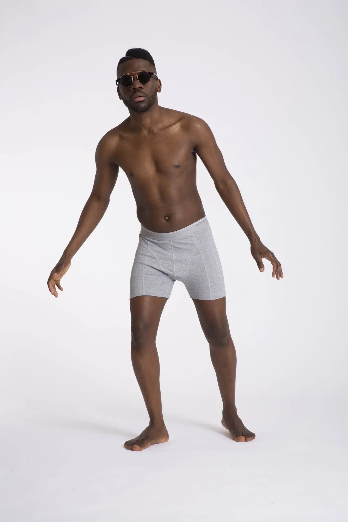 Erkek Kırmızı-lacivert-gri Tender Cotton Boxer 3lü Paket 9673