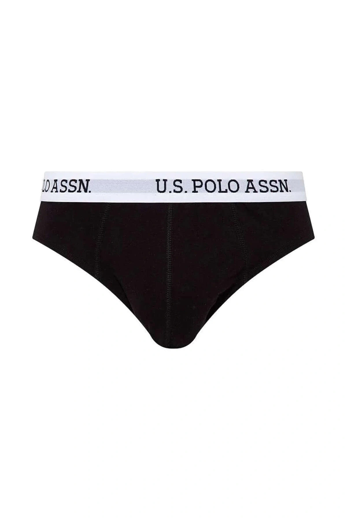 Erkek Lisanslı Uspa Siyah 3 Lü Slip