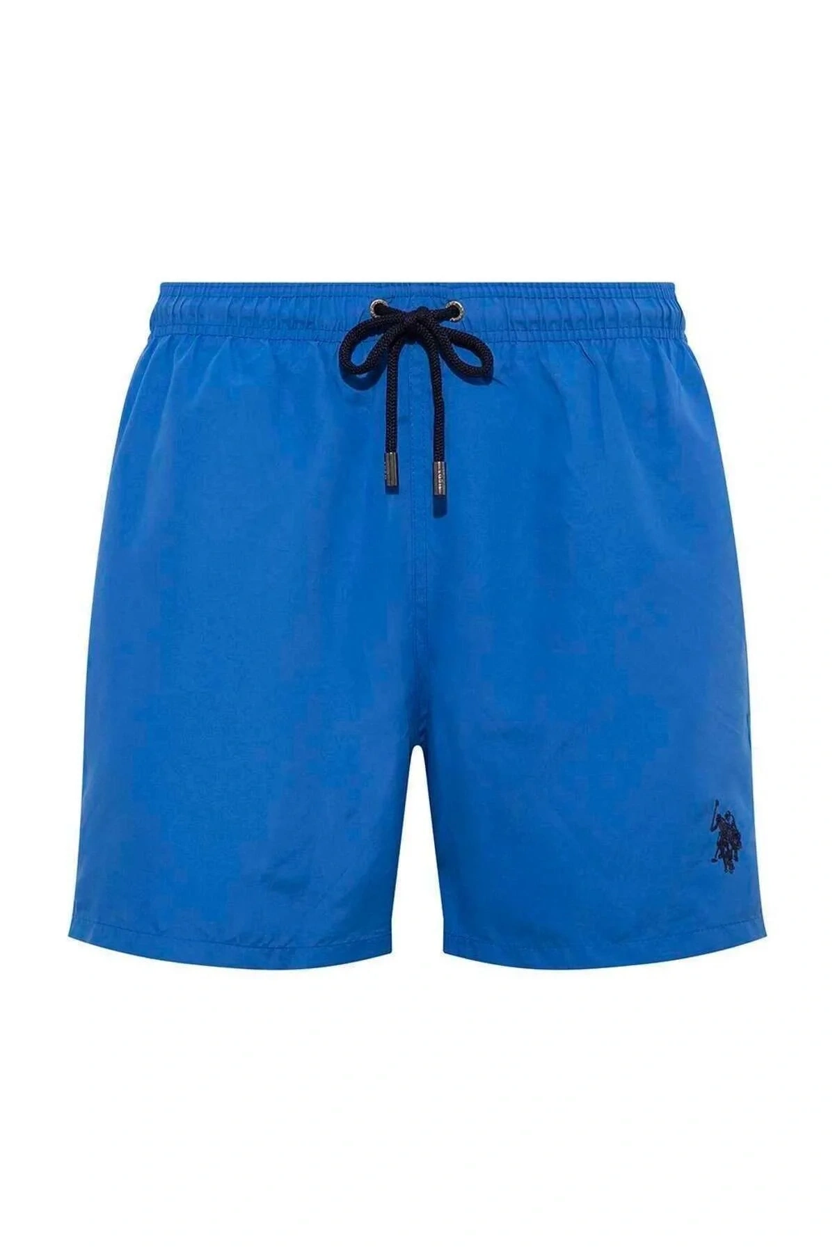 Erkek Saks Mavi Orta Boy Deniz Şortu 21000