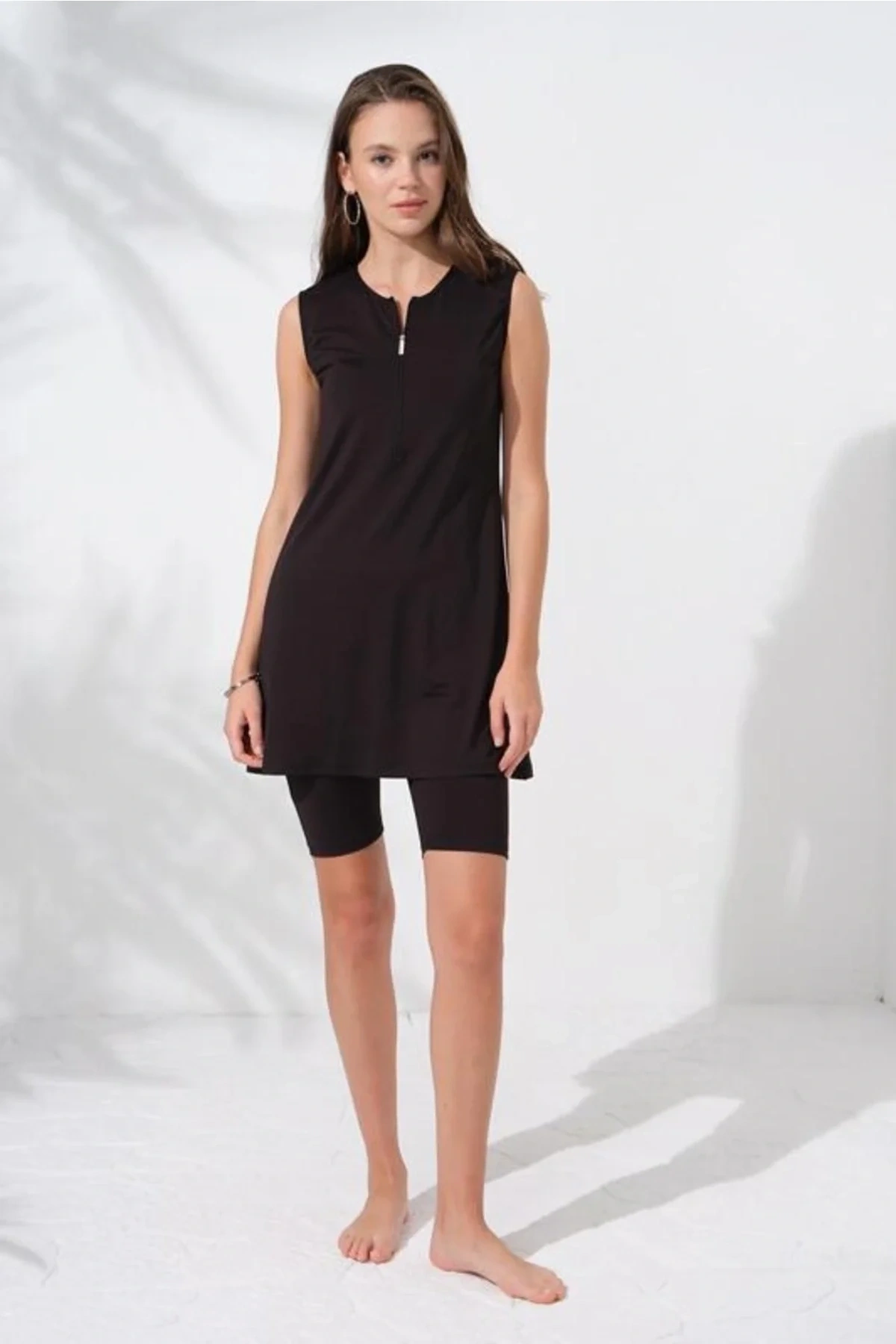 Fermuarlı Kolsuz Testtür Mayo 231901