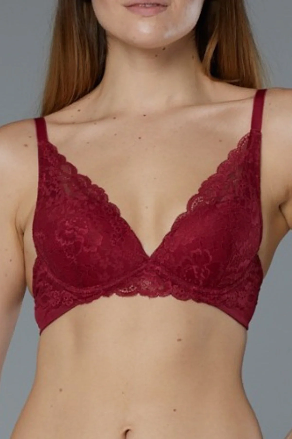 Kadın Dantelli Balenli Sütyen